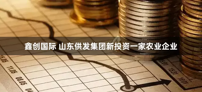 鑫创国际 山东供发集团新投资一家农业企业