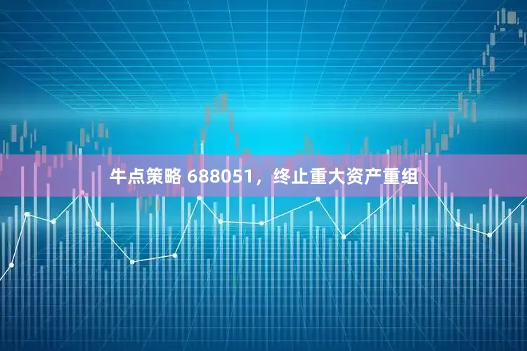 牛点策略 688051，终止重大资产重组
